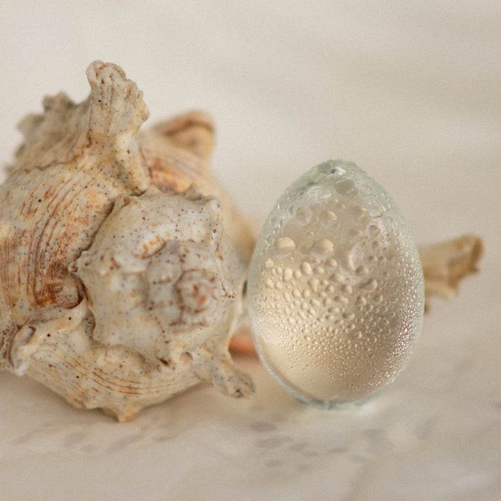 Clear Glass Yoni Egg